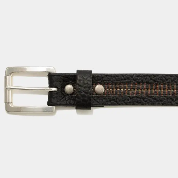 Vintage Bison Loretto Belt-Black 3