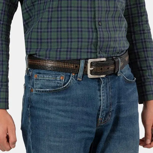 Vintage Bison Loretto Belt-Black 5