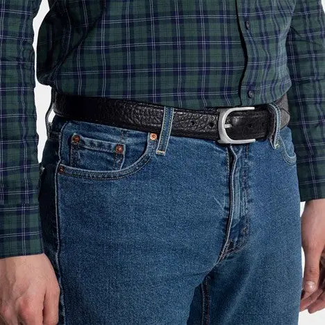 Vintage Bison Pinnacle Belt-Black 6