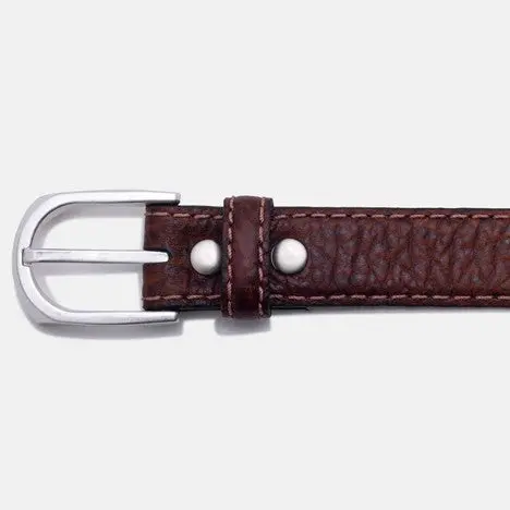 Vintage Bison Pinnacle Belt-Peanut 2