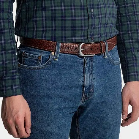 Vintage Bison Pinnacle Belt-Peanut 6