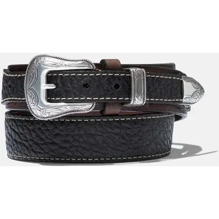 Vintage Bison Ranger Belt-Black 1