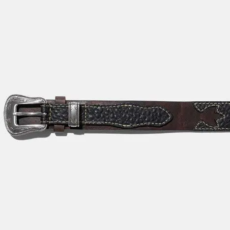 Vintage Bison Ranger Belt-Black 2