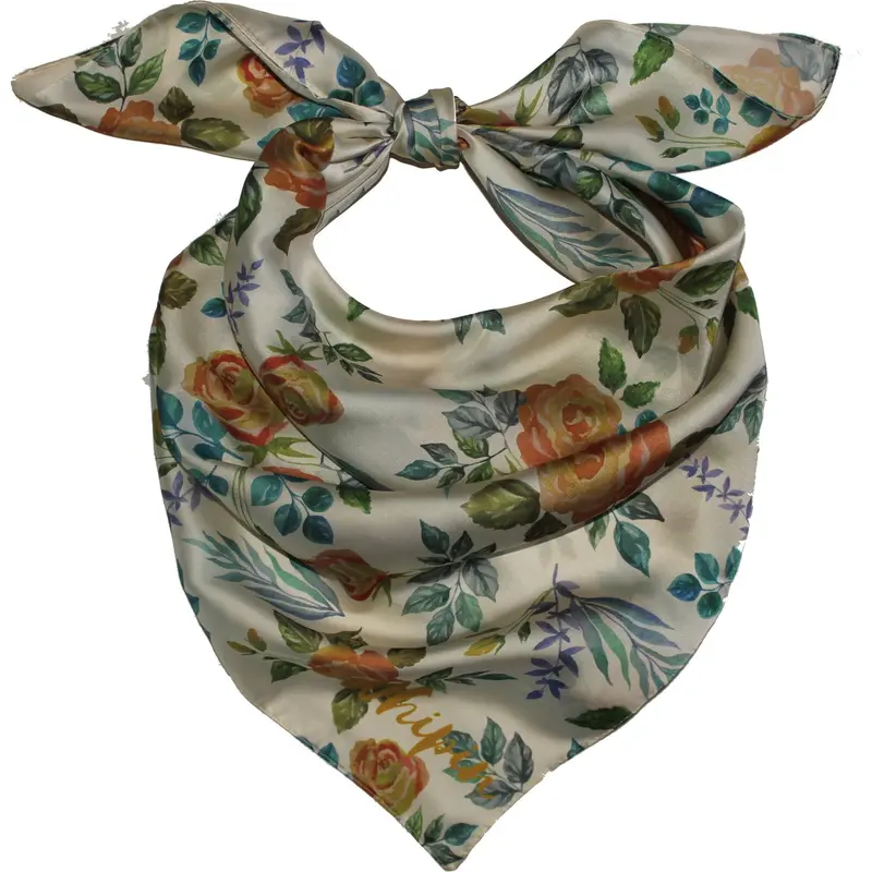Vintage Rose Wild Rag 1