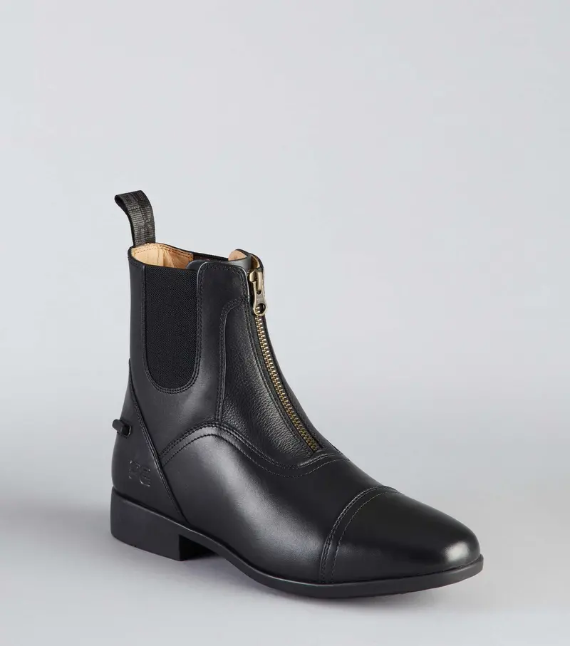 Virtus Leather Paddock Boots Black 1