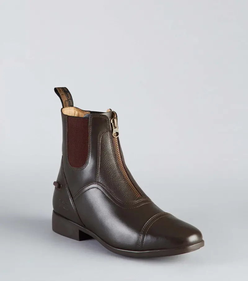 Virtus Leather Paddock Boots Brown 1