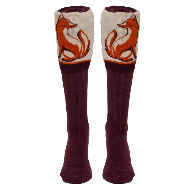 Waring Brooke Feral Curious Fox Socks 1