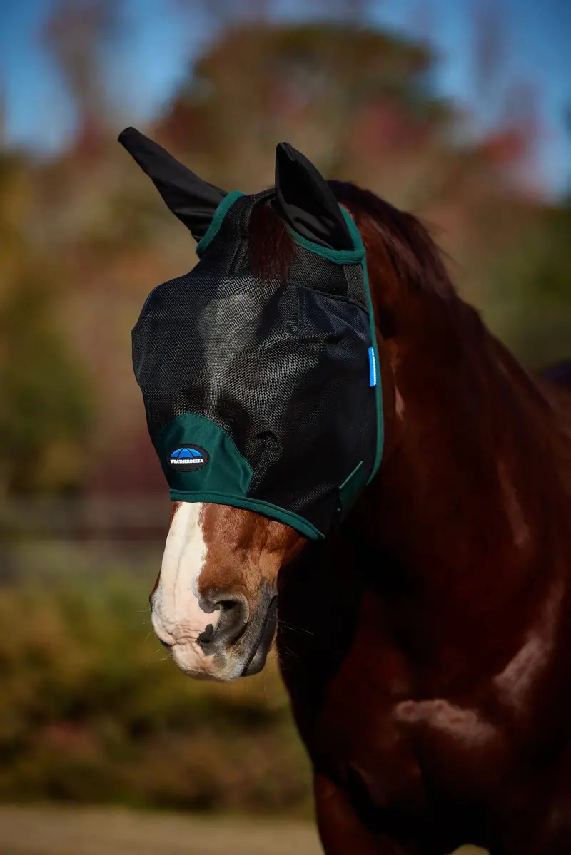 Weatherbeeta Comfitec Durable Mesh Fly Mask With Ears 1
