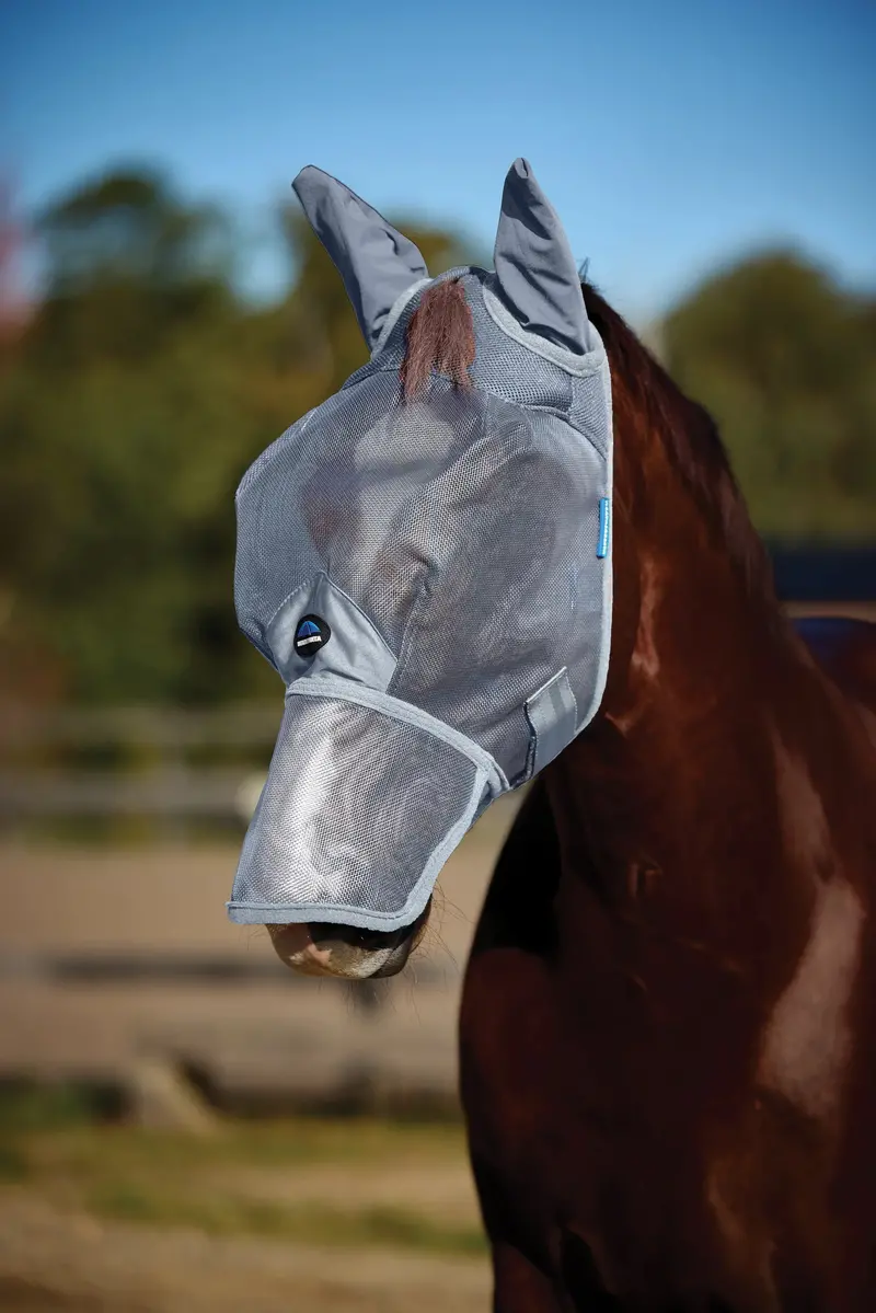 Weatherbeeta Comfitec Durable Mesh Fly Mask With Ears & Nose 1
