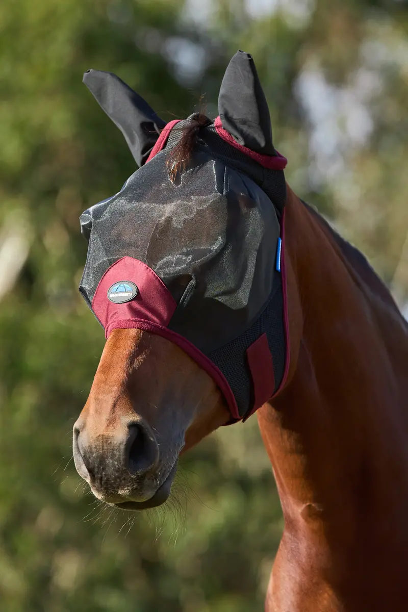 Weatherbeeta Comfitec Fine Mesh Fly Mask With Ears 1