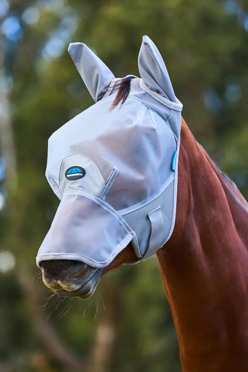Weatherbeeta Comfitec Fine Mesh Fly Mask With Ears & Nose 1