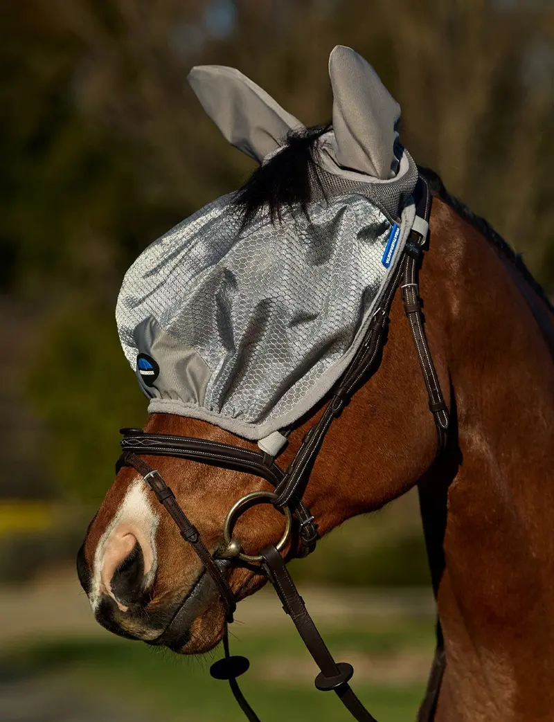 Weatherbeeta Comfitec Hexi Shield Ride On Fly Mask 1