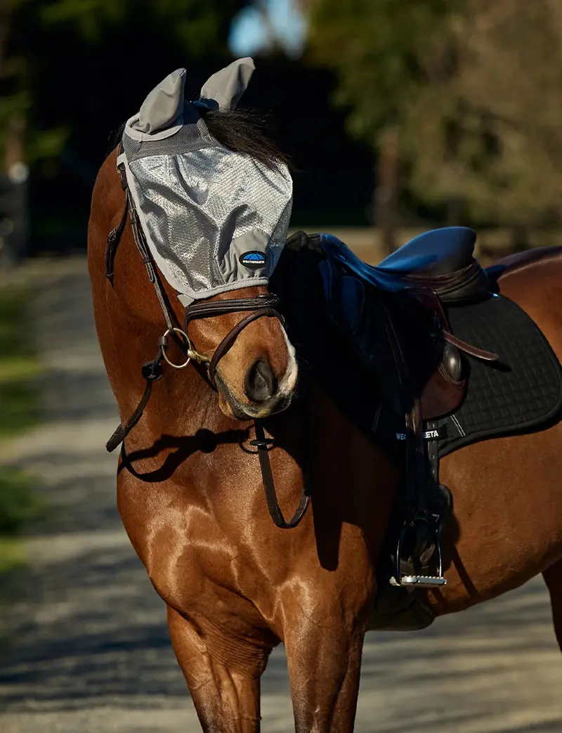 Weatherbeeta Comfitec Hexi Shield Ride On Fly Mask 2