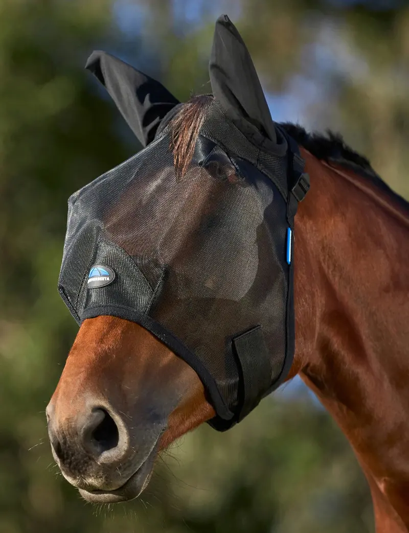 Weatherbeeta Comfitec Insect Guard Fly Mask With Ears 1
