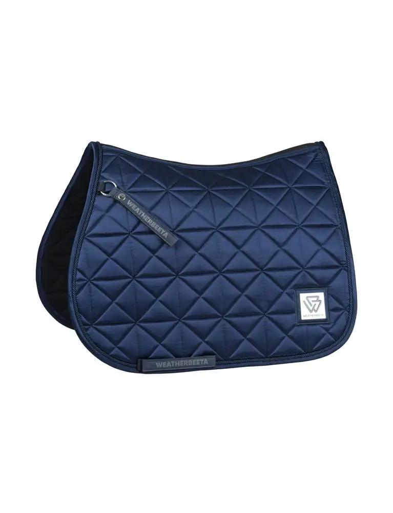 Weatherbeeta Satin Luxe Air-Tec Euro Jump Shaped Saddle Pad 1