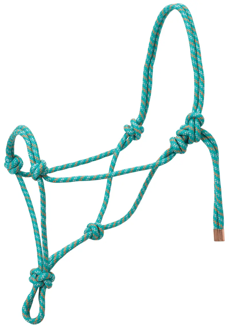 Weaver Diamond Braid Rope Halter (Multiple Color Options) 7