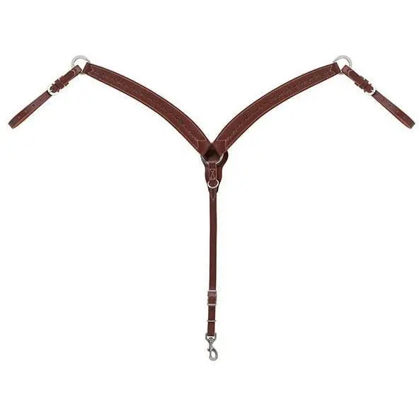 Weaver Leather Barbed Wire Contoured Breast Collar 1