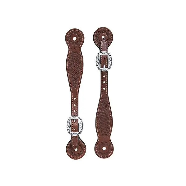 Weaver Leather Basin Cowboy Spur Straps, Thin 1