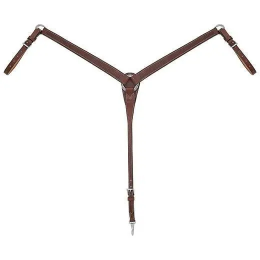 Weaver Leather Basin Cowboy Tapered Breast Collar 1