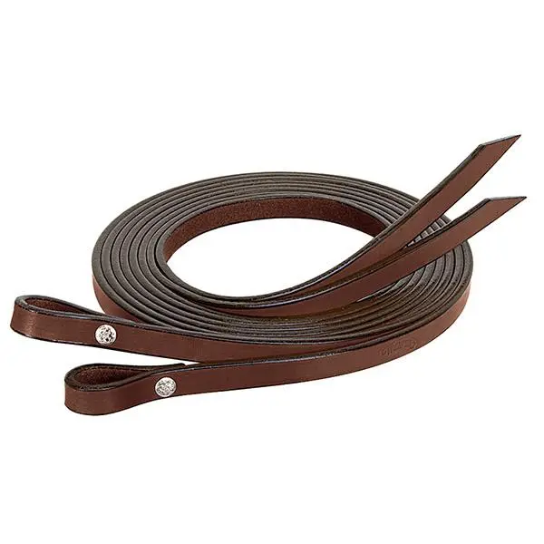 Weaver Leather Bridle Leather Split Reins, 5/8" X 7' 1