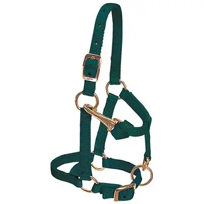 Weaver Leather Miniature Horse Adjustable Chin And Throat Snap Halter, 5/8" Average 3