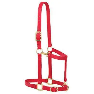 Weaver Leather Nylon Adjustable Large Draft Horse Halter, 1" 2