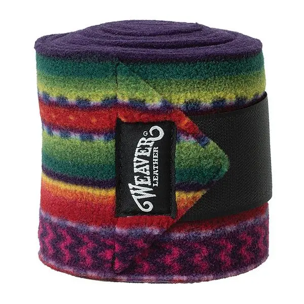 Weaver Leather Polo Leg Wraps, 4-Pack, Fiesta Serape 1
