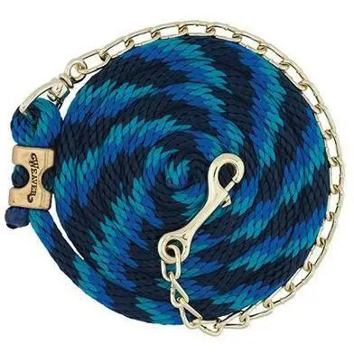 Weaver Leather Poly Lead Rope With Brass Plated Swivel Chain 1