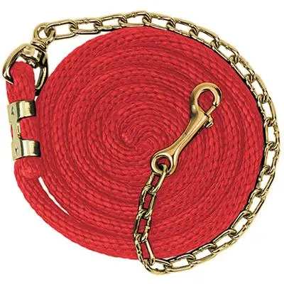 Weaver Leather Poly Lead Rope With Brass Plated Swivel Chain 4