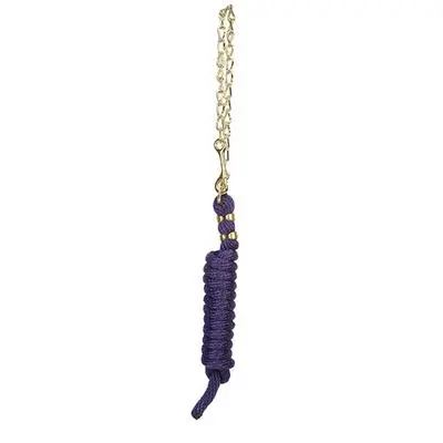 Weaver Leather Poly Lead Rope With Brass Plated Swivel Chain 6