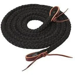 Weaver Leather Silvertip Hollow Braid Trail Reins, 5/8" X 10' 1