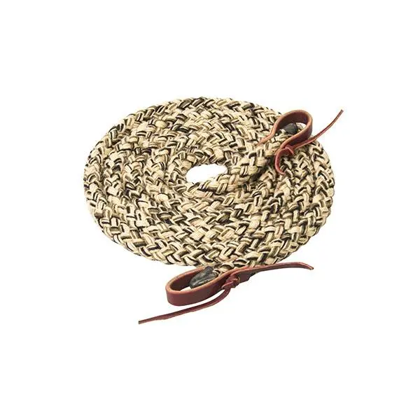 Weaver Leather Silvertip Hollow Braid Trail Reins, 5/8" X 10' 1