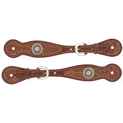 Weaver Leather Western Edge Ladies Spur Strap, Sunset 1