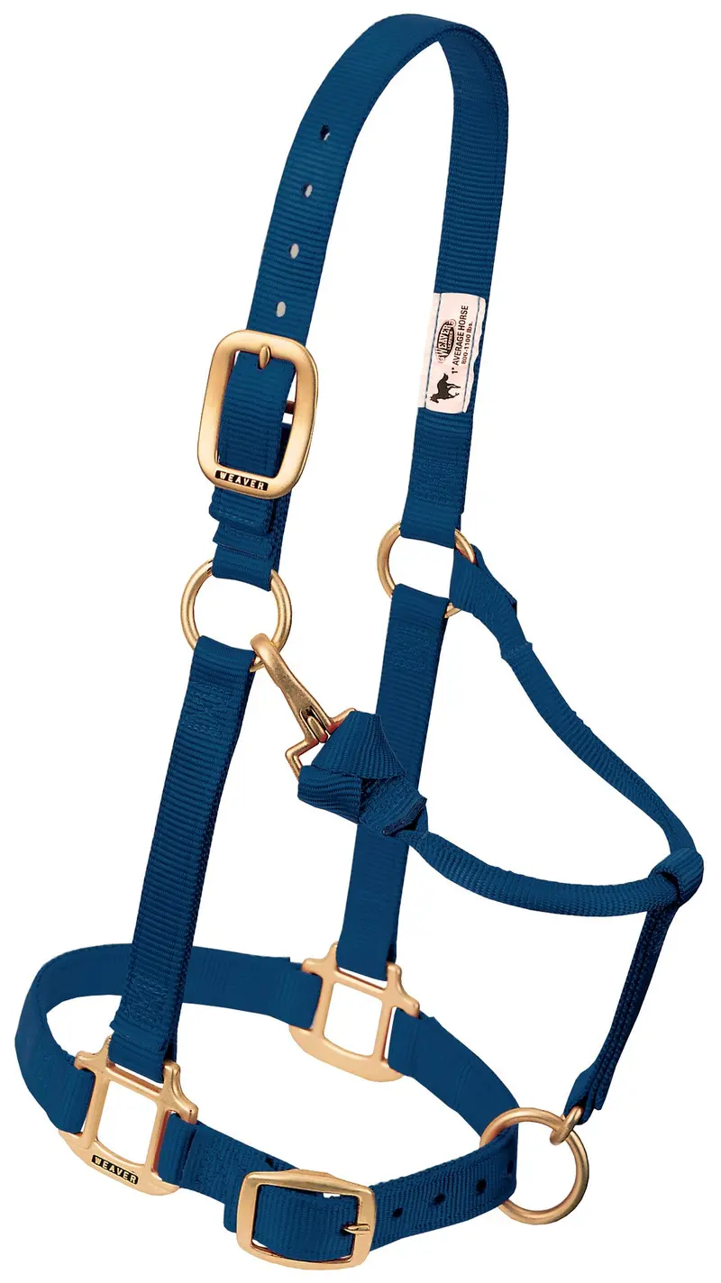 Weaver Original Adjustable Nylon Halter-Weanling/Pony 9