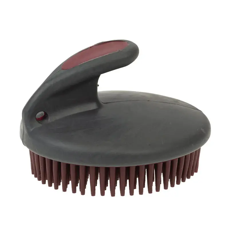Weaver Palm Held Fine Curry With Small Rubber Bristles 1