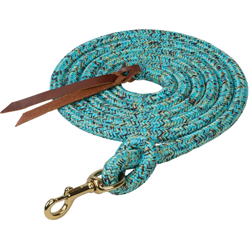 Weaver Poly Cowboy Lead With Snap, 5/8" X 10' (Multiple Color Options) 10
