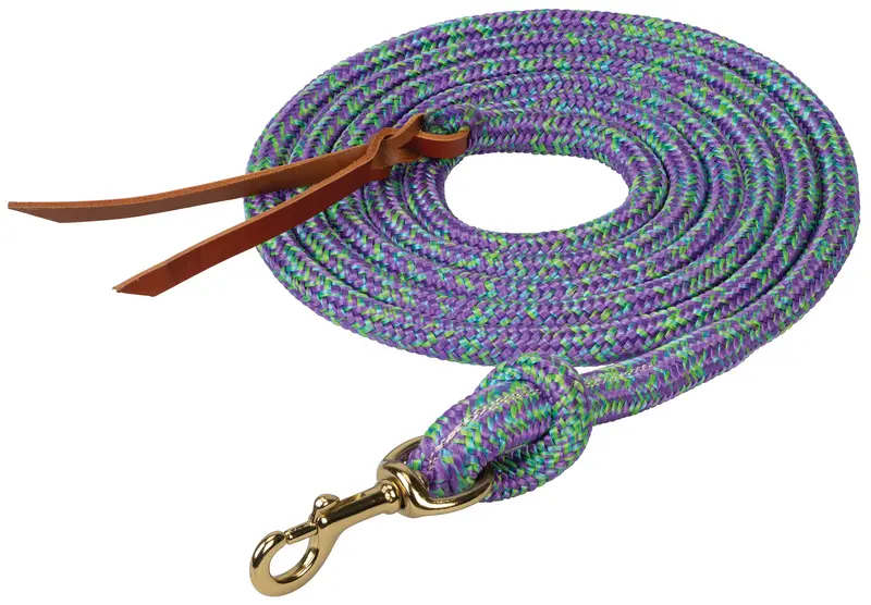 Weaver Poly Cowboy Lead With Snap, 5/8" X 10' (Multiple Color Options) 13