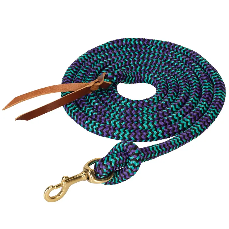 Weaver Poly Cowboy Lead With Snap, 5/8" X 10' (Multiple Color Options) 13