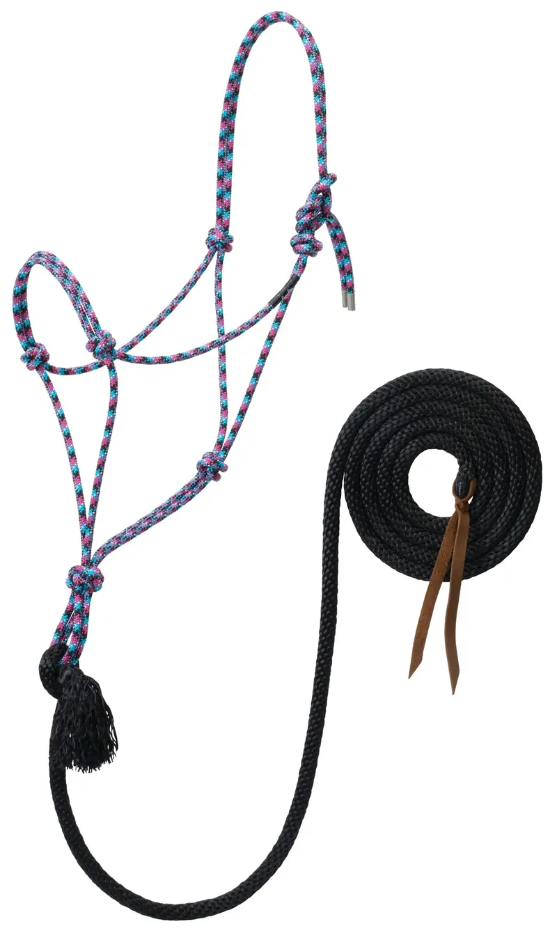Weaver Silvertip 95 Rope Halter With 12' Lead (Multiple Color Options) 12