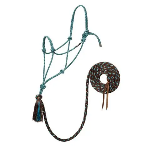 Weaver Silvertip 95 Rope Halter With 12' Lead (Multiple Color Options) 14