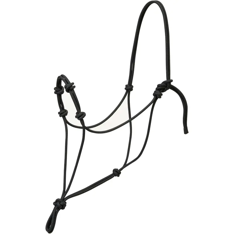 Weaver Silvertip Four Knot Rope Halter, Large Horse (Multiple Color Options) 1