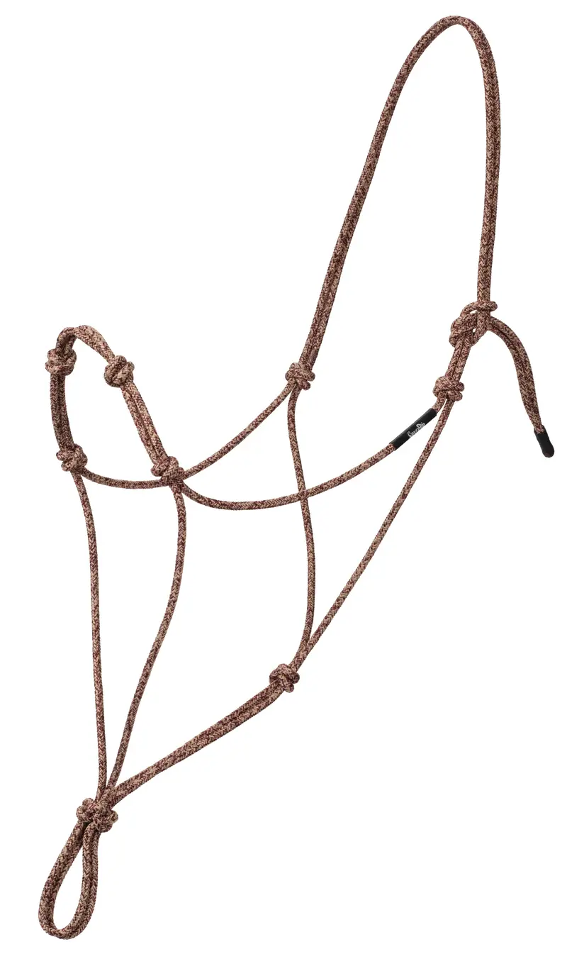 Weaver Silvertip Four Knot Rope Halter, Large Horse (Multiple Color Options) 4