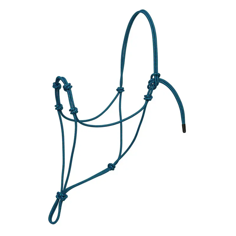 Weaver Silvertip Four Knot Rope Halter, Large Horse (Multiple Color Options) 5