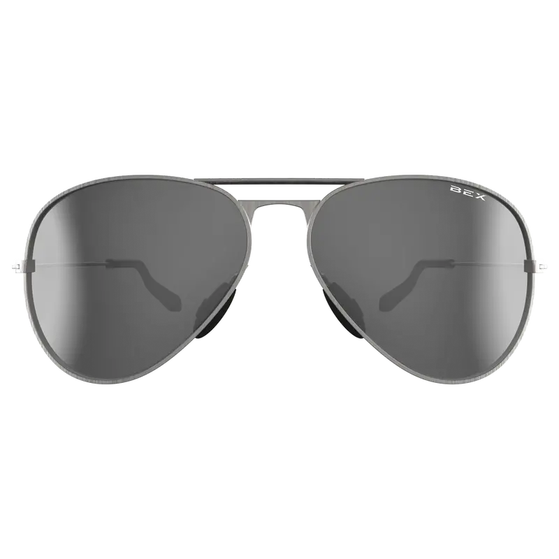 Wesley Brushed Silver Bex Sunglasses 2