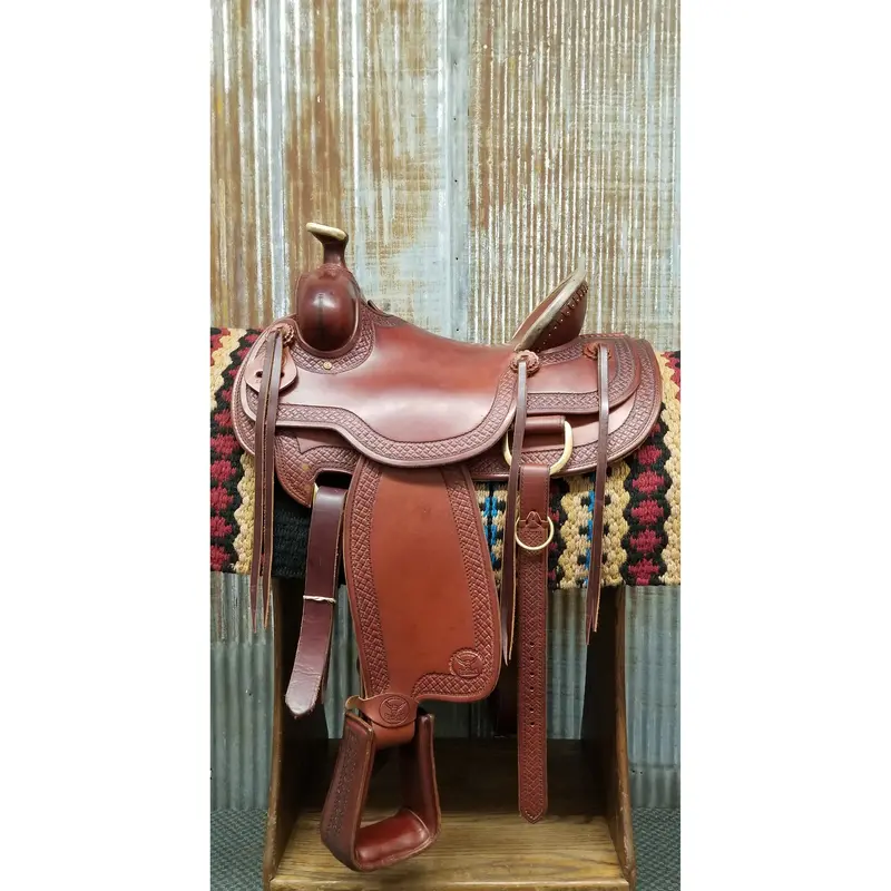 West 20 16" Custom Ranch Versatility Saddle 1