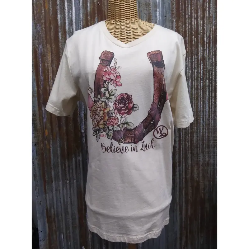 West 20 Believe In Luck Tee 1