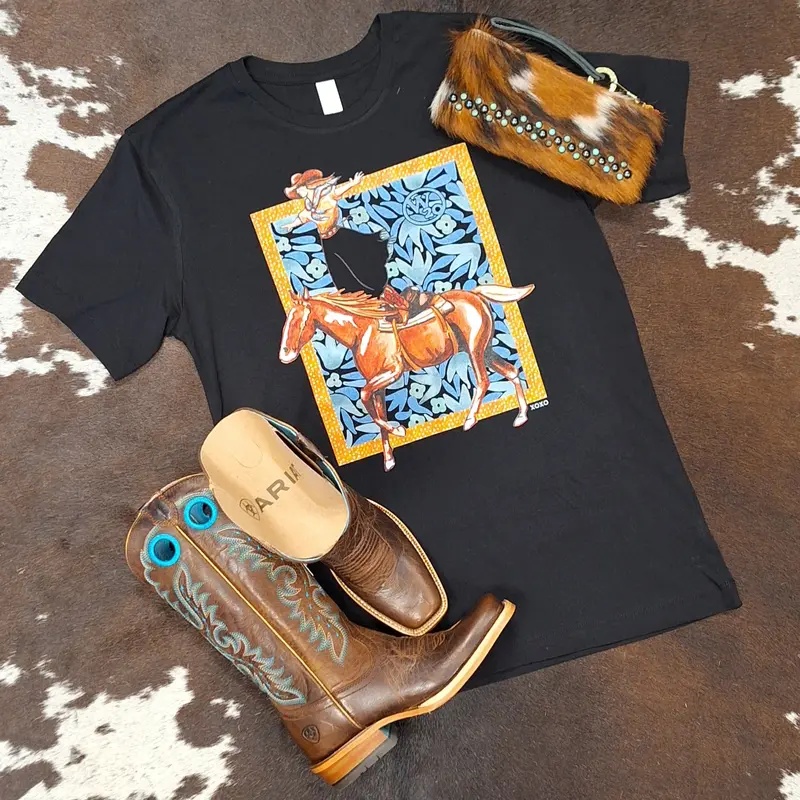 West 20 Black Trick Pony Tee 1