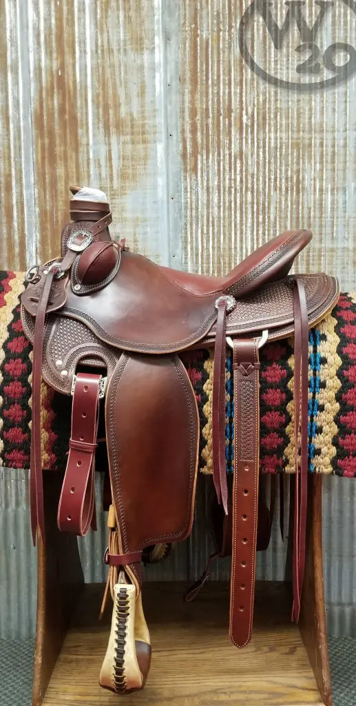 West 20 Custom B-Light Lady Wade Ranch Saddle By Rw Bowman 1