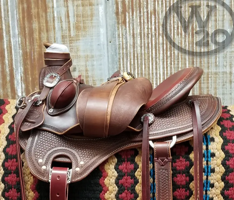 West 20 Custom B-Light Lady Wade Ranch Saddle By Rw Bowman 3