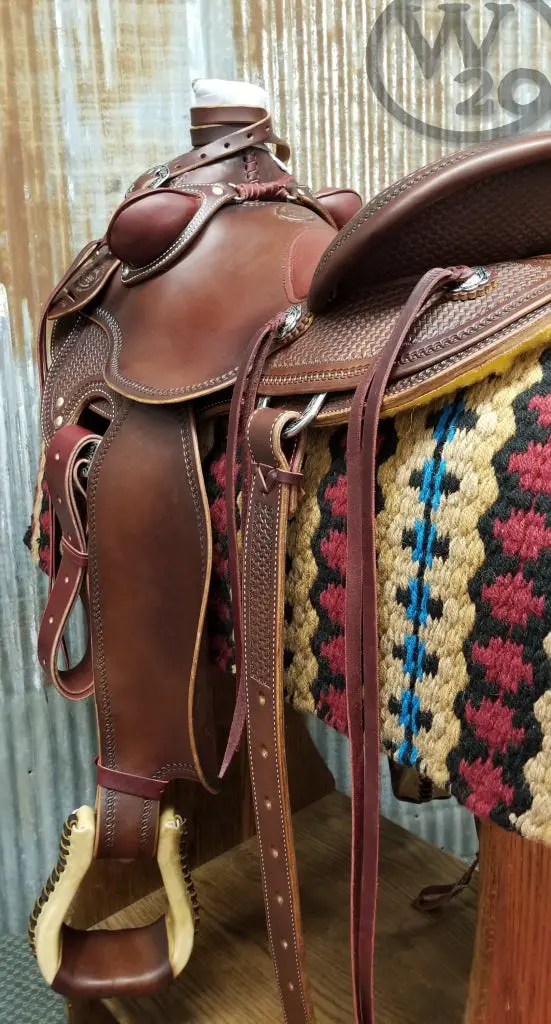 West 20 Custom B-Light Lady Wade Ranch Saddle By Rw Bowman 4